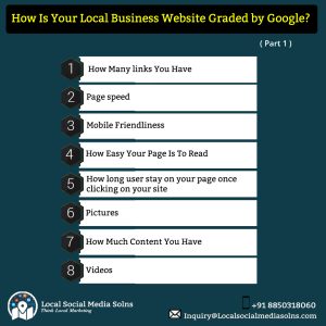 How Is Your Local Business Website Graded by Google Part1